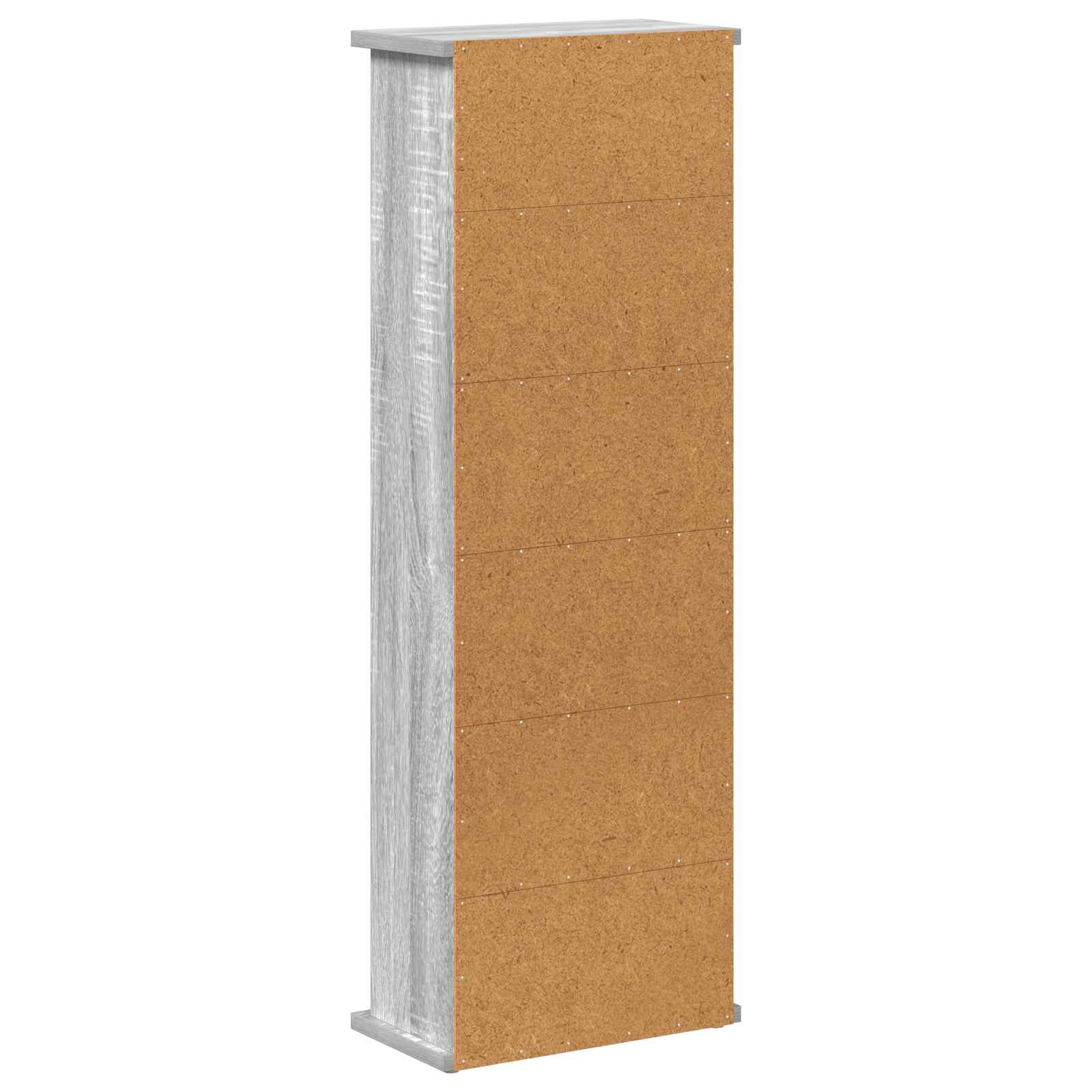 CD-kaappi Harmaa Sonoma 60 x 17 x 92 cm Tekninen puu - Image 6