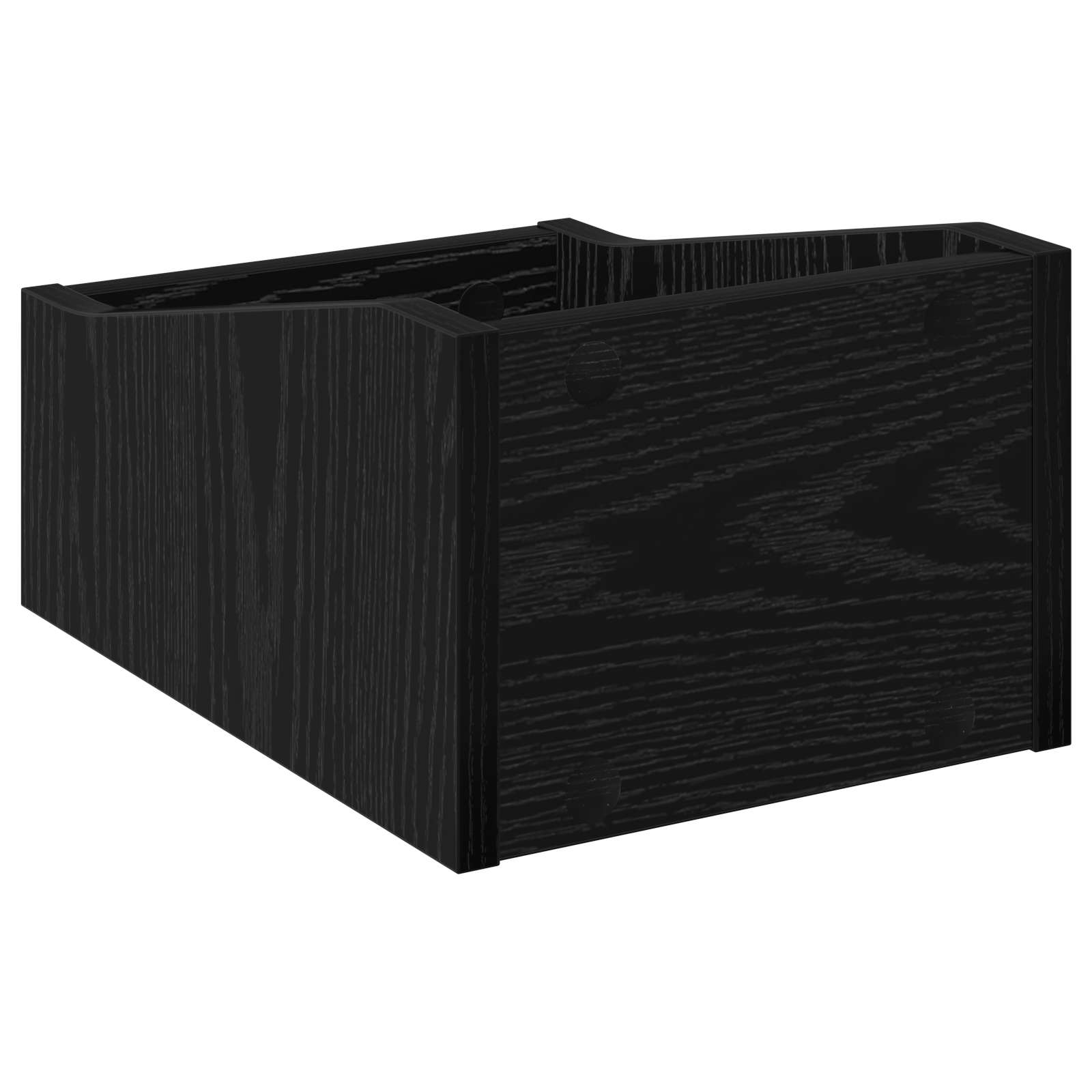 Кутия за LP записи Черен дъб 23 x 33 x 16 см — изображение 4