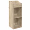 vidaXL Plaadikapp Sonoma tamm 36 x 36 x 95,5 cm Tehispuit