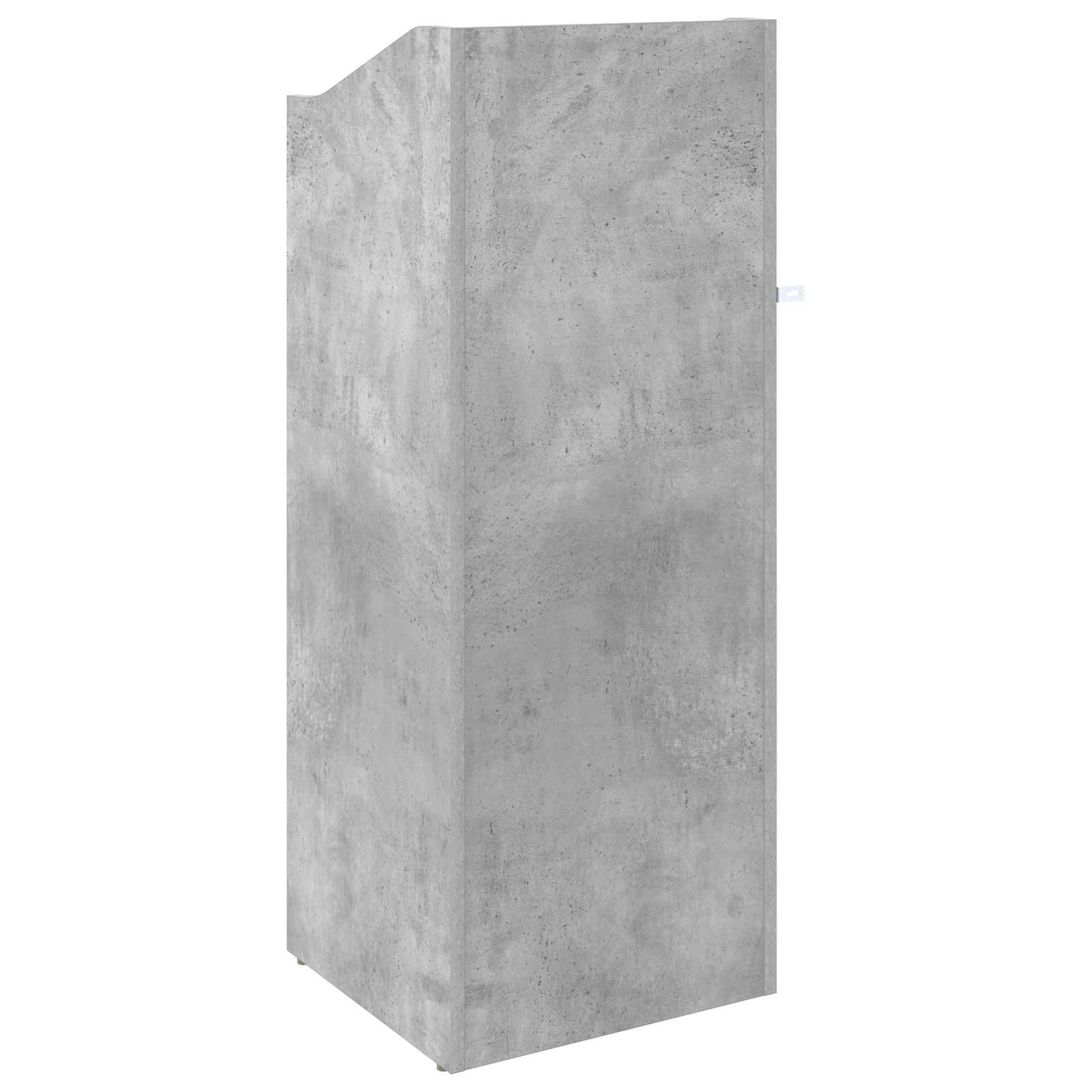 Шкаф за грамофонни плочи Бетонно сиво 36 x 36 x 95,5 см — изображение 4