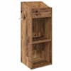 vidaXL Plaadikapp Vana puit 36 x 36 x 95,5 cm Tehispuit