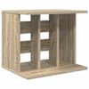 vidaXL Vin&uuml;&uuml;li plaatide hoidmine Sonoma tamm 42 x 33 x 36 cm Tehispuit