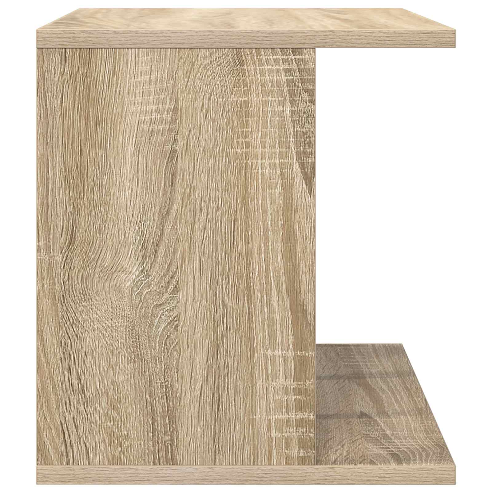 Almacenamiento de discos de vinilo Roble Sonoma 42 x 33 x 36 cm 5