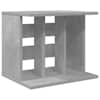vidaXL Vin&uuml;&uuml;li plaatide hoidmine Betoonhall 42 x 33 x 36 cm Tehispuit