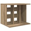 vidaXL Vin&uuml;&uuml;li plaatide hoidmine Artisan tamm 42 x 33 x 36 cm