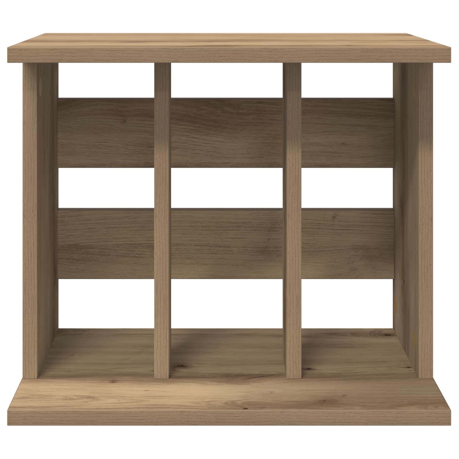 vidaXL Vinyl Plattenaufbewahrung Artisan-Eiche 42 x 33 x 36 cm – Bild 4