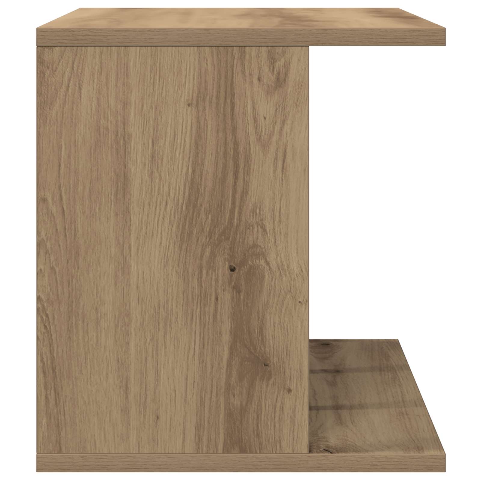 vidaXL Vinyl Plattenaufbewahrung Artisan-Eiche 42 x 33 x 36 cm – Bild 5
