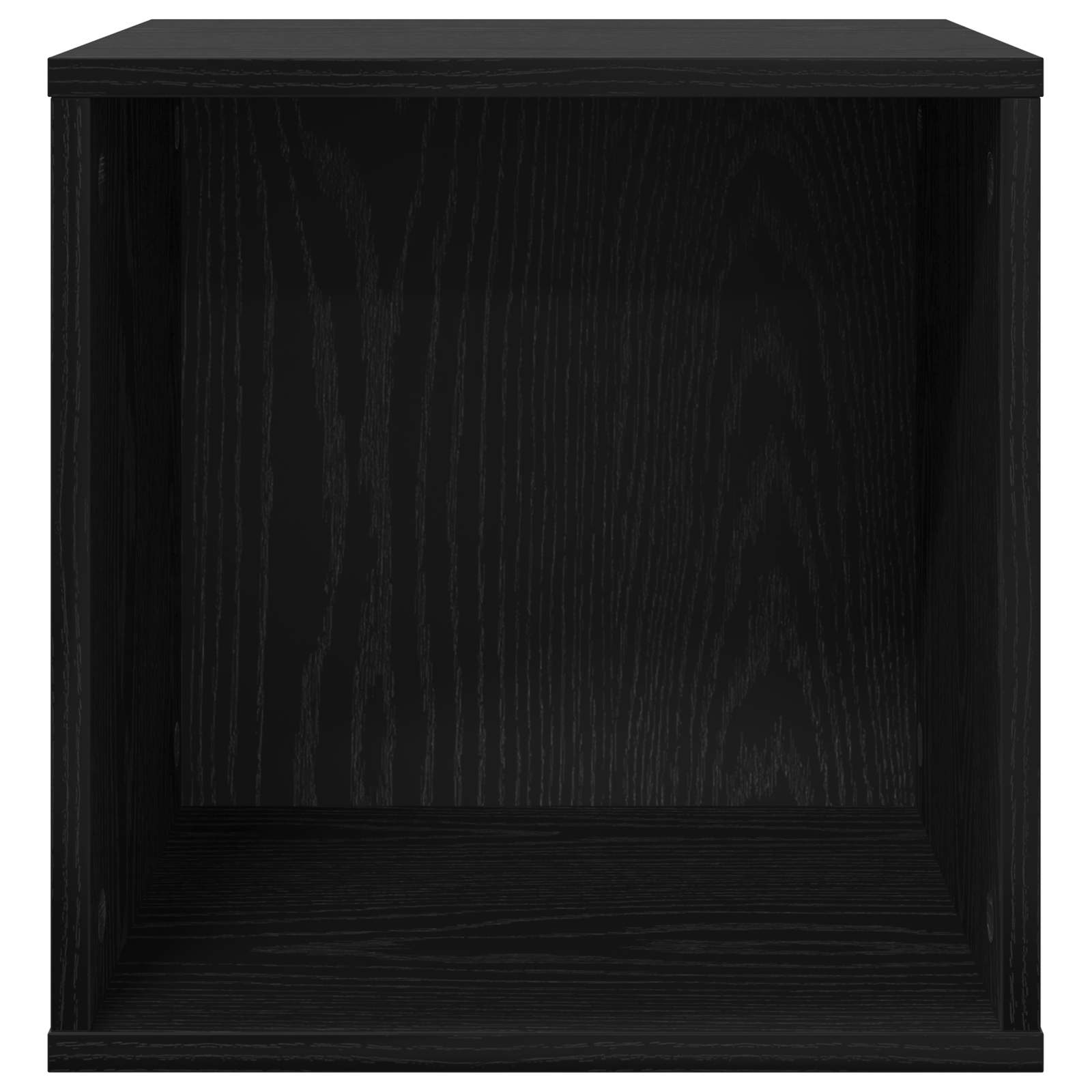 Κουτί Άλμπουμ Βινυλίου 2 τμχ. Μαύρη Δρυς 37 x 36,5 x 38 εκ. - Image 5