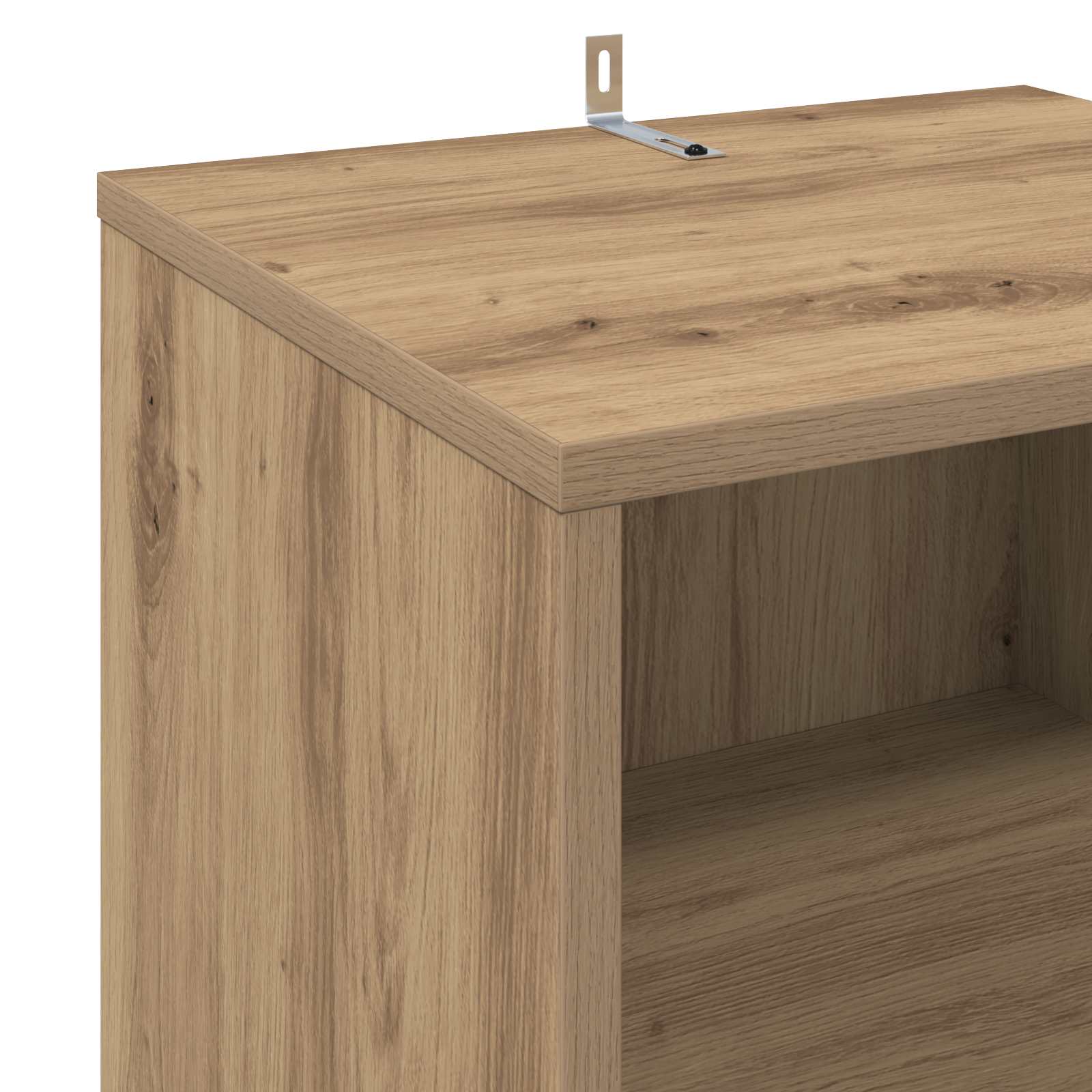vidaXL Schallplattenschrank Artisan-Eiche 38 x 33 x 61 cm – Bild 7
