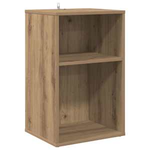 vidaXL Plaadikapp Artisan tamm 38 x 33 x 61 cm Tehispuit