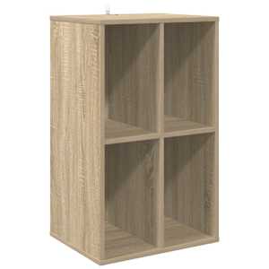 vidaXL Plaadikapp Sonoma tamm 44,5 x 36,5 x 74,5 cm Tehispuit