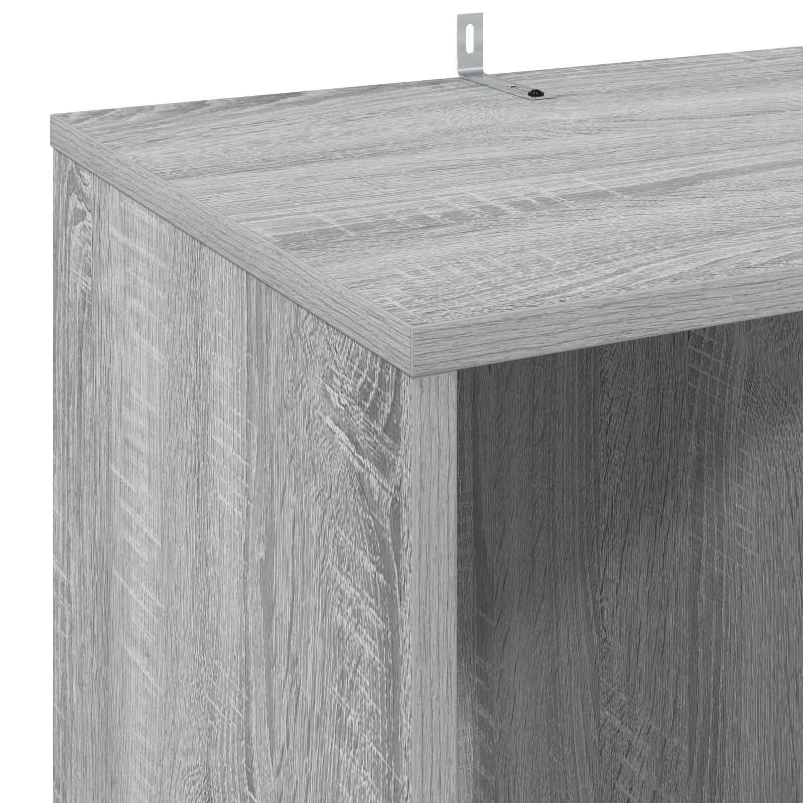 Levykaappi Harmaa Sonoma 44,5 x 36,5 x 74,5 cm Tekninen puu - Image 7