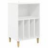 vidaXL Plaadi Alus Valge 47 x 39,5 x 74,5 cm Tehispuit