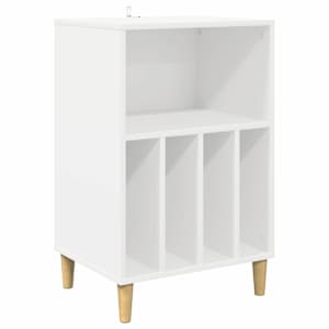 vidaXL Plaadi Alus Valge 47 x 39,5 x 74,5 cm Tehispuit