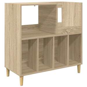 vidaXL Plaadim&auml;ngija alus Sonoma tamm 82 x 39,5 x 82,5 cm Tehispuit