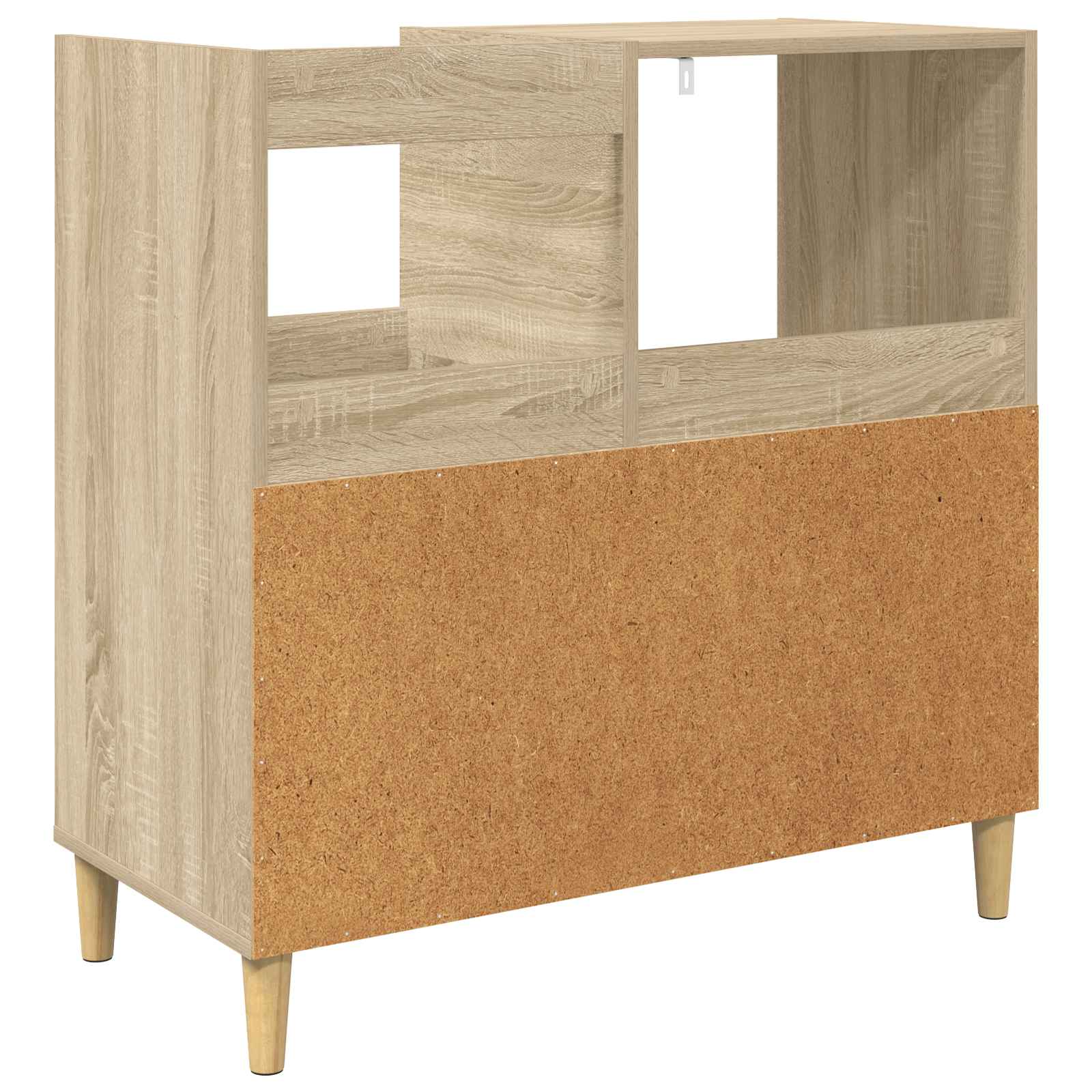 Vinyylisoittimen teline Sonoma-tammi 82 x 39,5 x 82,5 cm - Image 6
