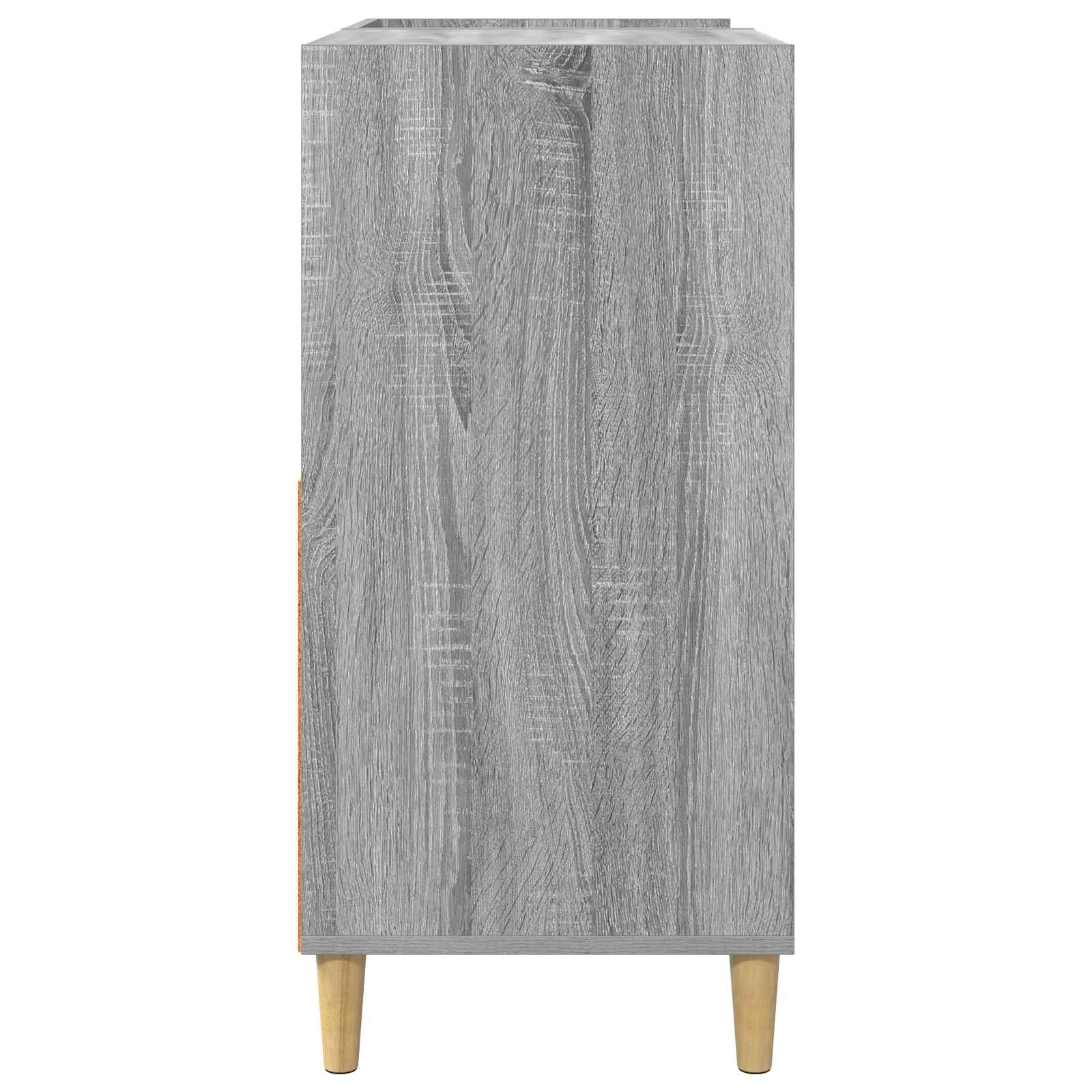 Vinyylisoittimen teline Harmaa Sonoma 82 x 39,5 x 82,5 cm - Image 5