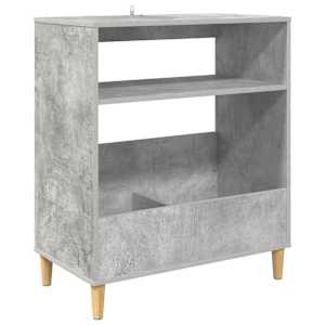 vidaXL Plaadim&auml;ngija alus Betoonhall 71 x 39,5 x 83 cm Tehispuit