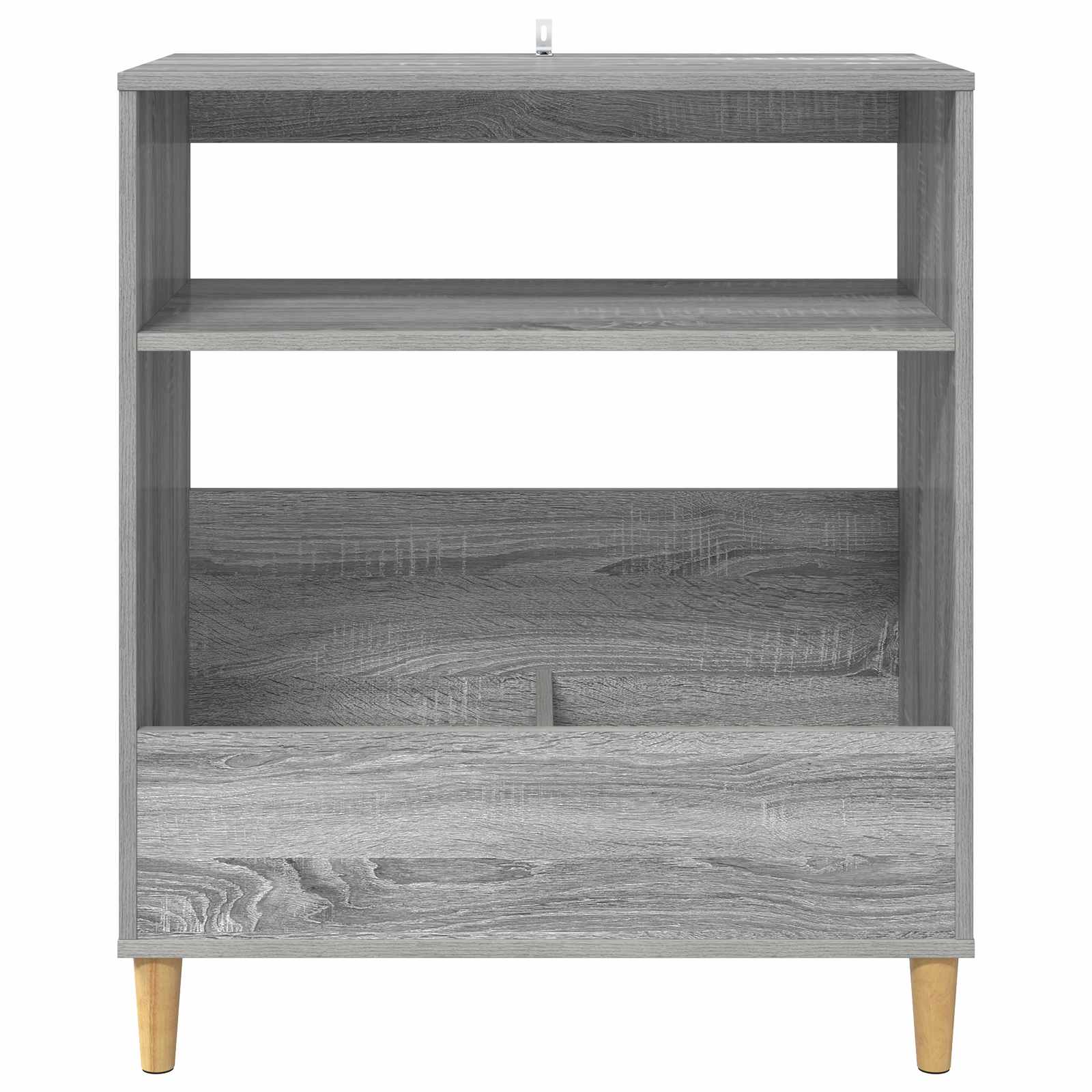 Vinyylisoittimen teline Harmaa Sonoma 71 x 39,5 x 83 cm - Image 4