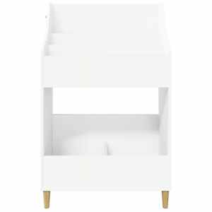 vidaXL Meedia riiulid Valge 70,5 x 46 x 112 cm Tehispuit