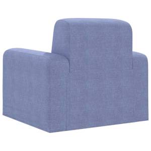 křeslo Modrá džínovina Textil - obrázek 5