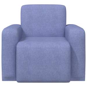 křeslo Modrá džínovina Textil - obrázek 3