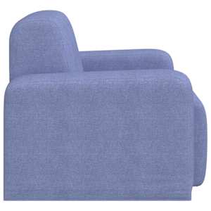 křeslo Modrá džínovina Textil - obrázek 4