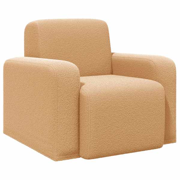 vidaXL Tugitool Beež Boucl&eacute;
