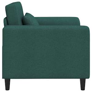 křeslo Tmavě zelená Textil - obrázek 4