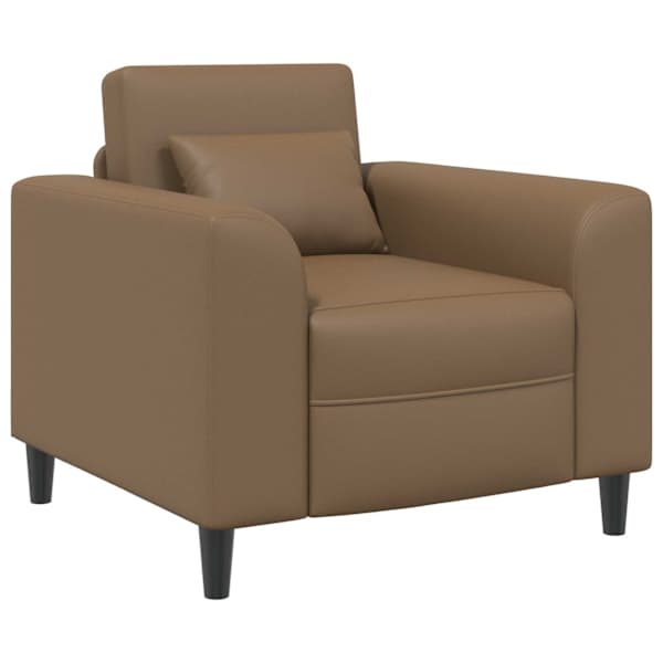 vidaXL Tugitool Cappuccino Kunstnahk