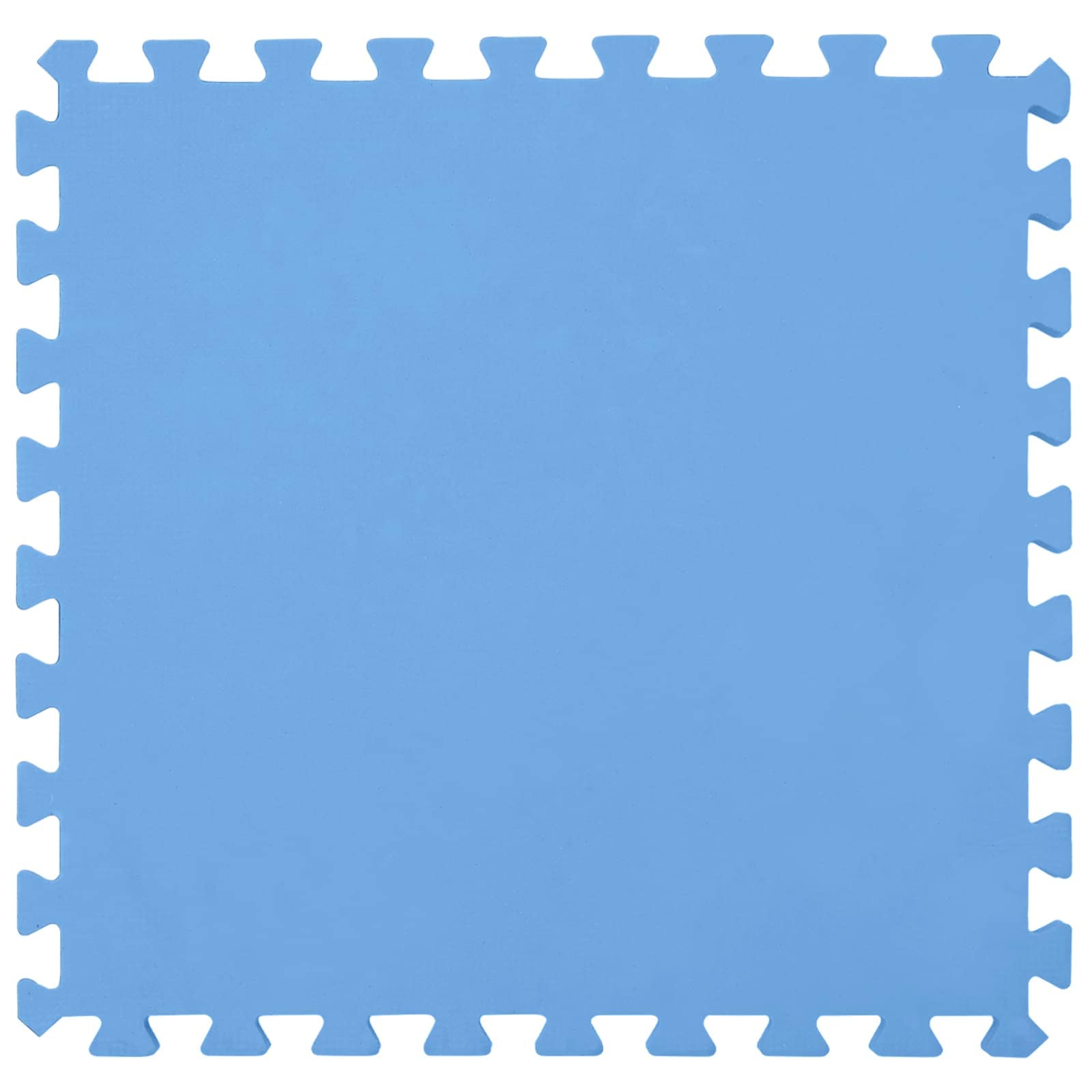 Zwembad Grondmat 16 st Ø 235 cm Rond EVA Schuim Blauw image 4