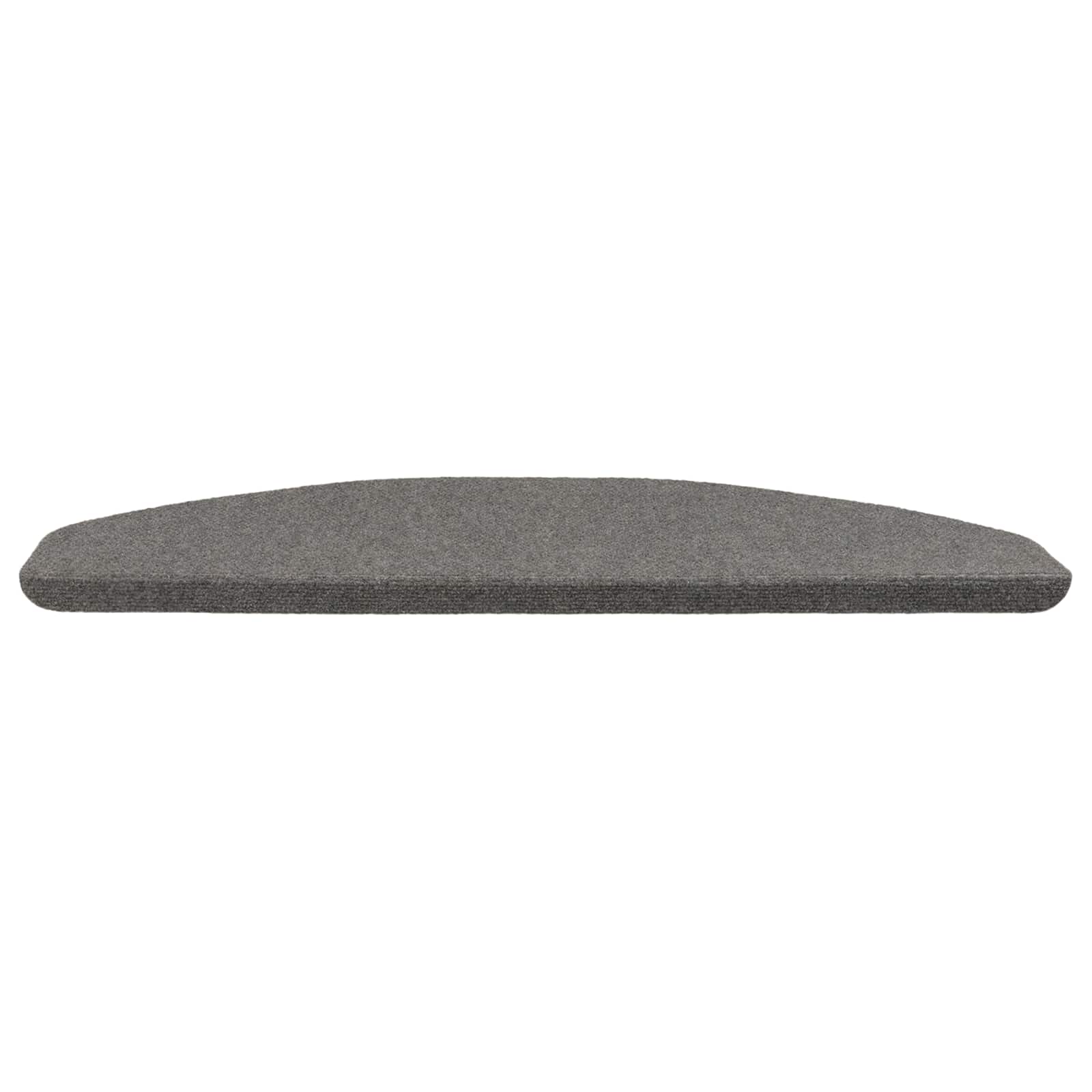 Zelfklevende Trapmatten Halfrond 15 pcs Grijs 80 x 28 x 3,5 cm image 4