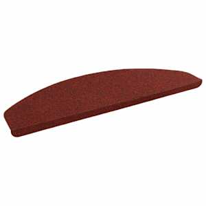 vidaXL Iseliimuvad treppimatid 15 tk 80 x 28 x 3,5 cm Punane N&otilde;eltekk