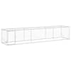 vidaXL Kana Aed H&otilde;bedane 500 x 100 x 100 cm Tsingitud teras