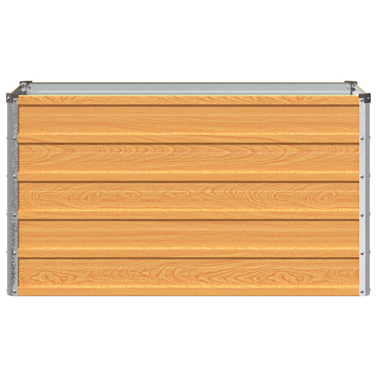 Verhoogd Tuinbed Naturel 100 x 40 x 55 cm koudgewalst staal image 3