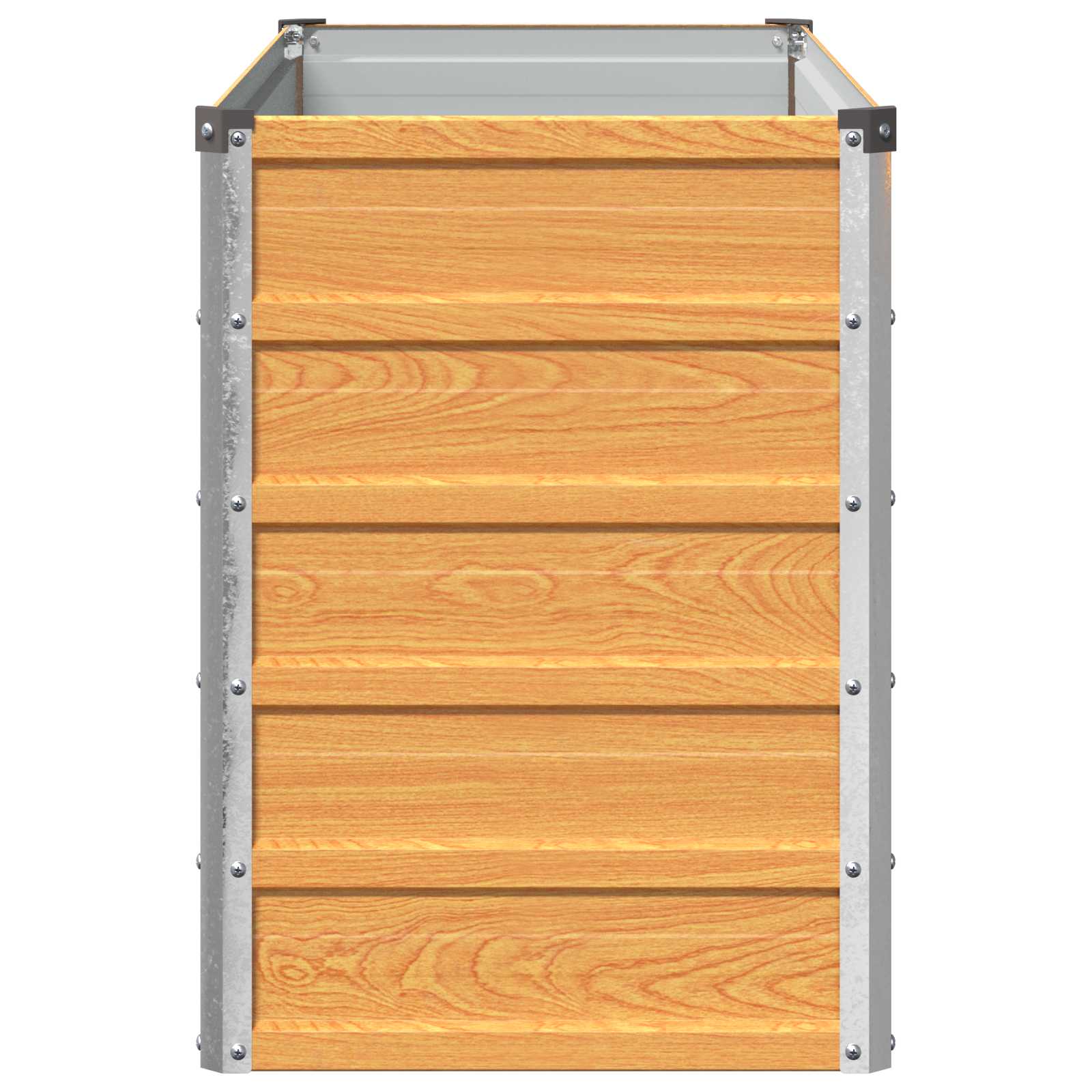 Verhoogd Tuinbed Naturel 100 x 40 x 55 cm koudgewalst staal image 4