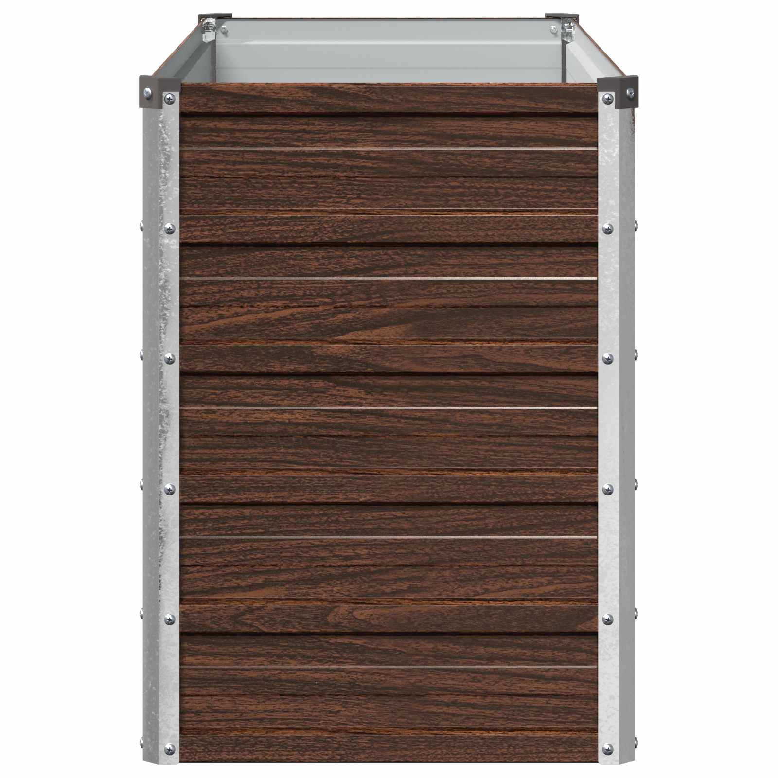 Verhoogd Tuinbed Zwart 100 x 40 x 55 cm koudgewalst staal image 4