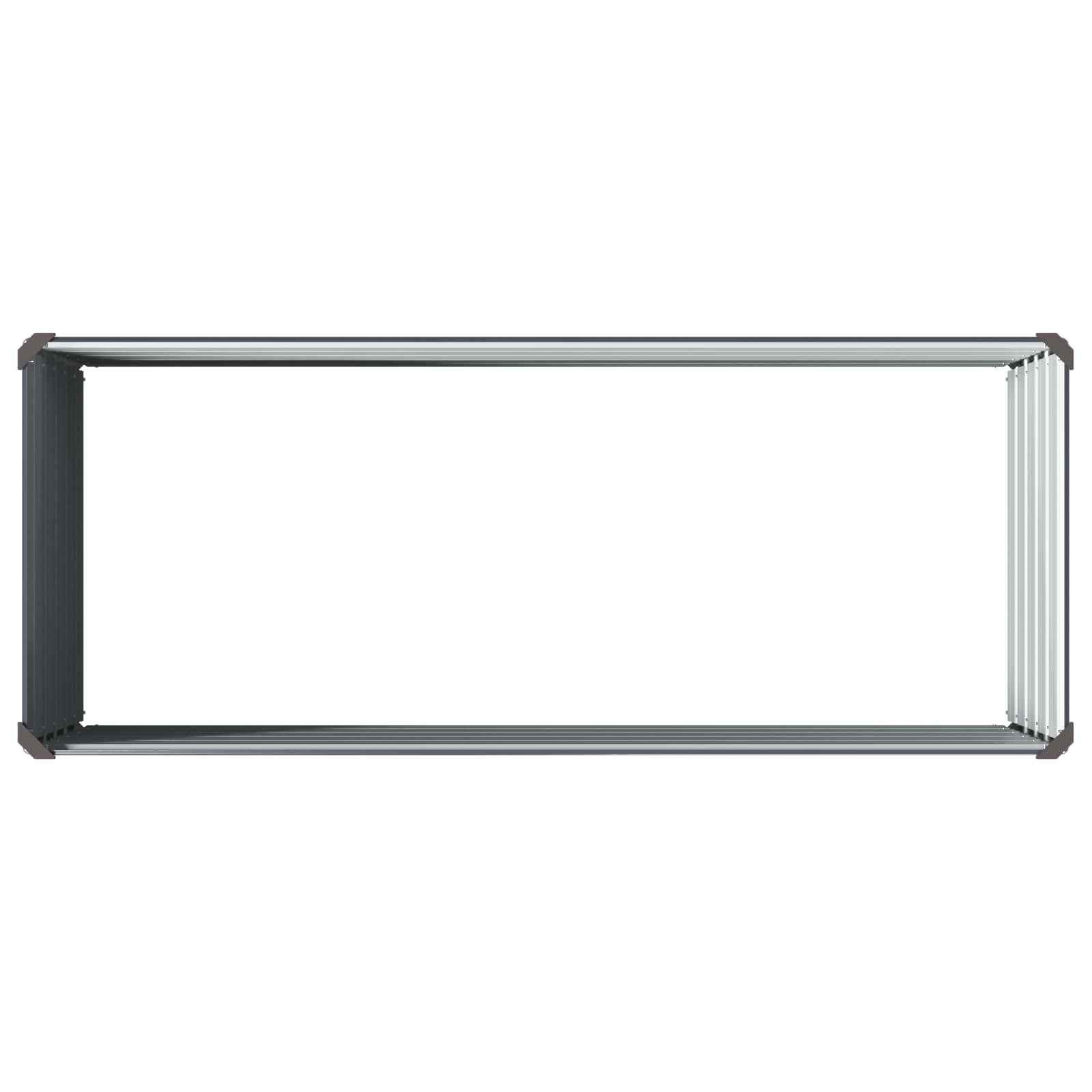 Verhoogd Tuinbed Antracietkleurig 100 x 40 x 55 cm image 5