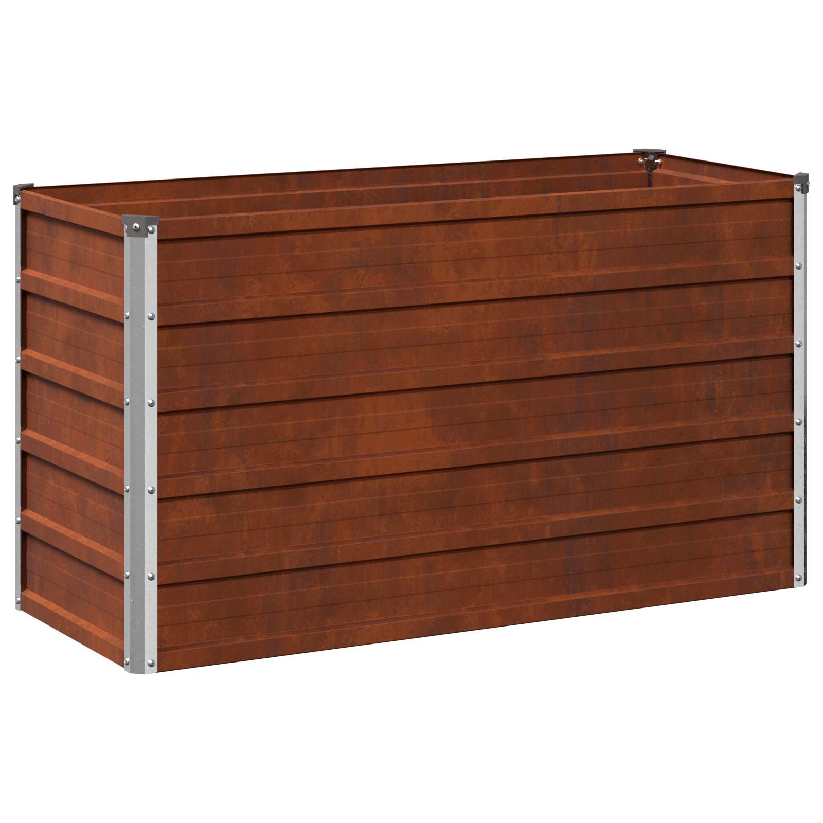 Verhoogd Tuinbed Roestig 100 x 40 x 55 cm corton image 2