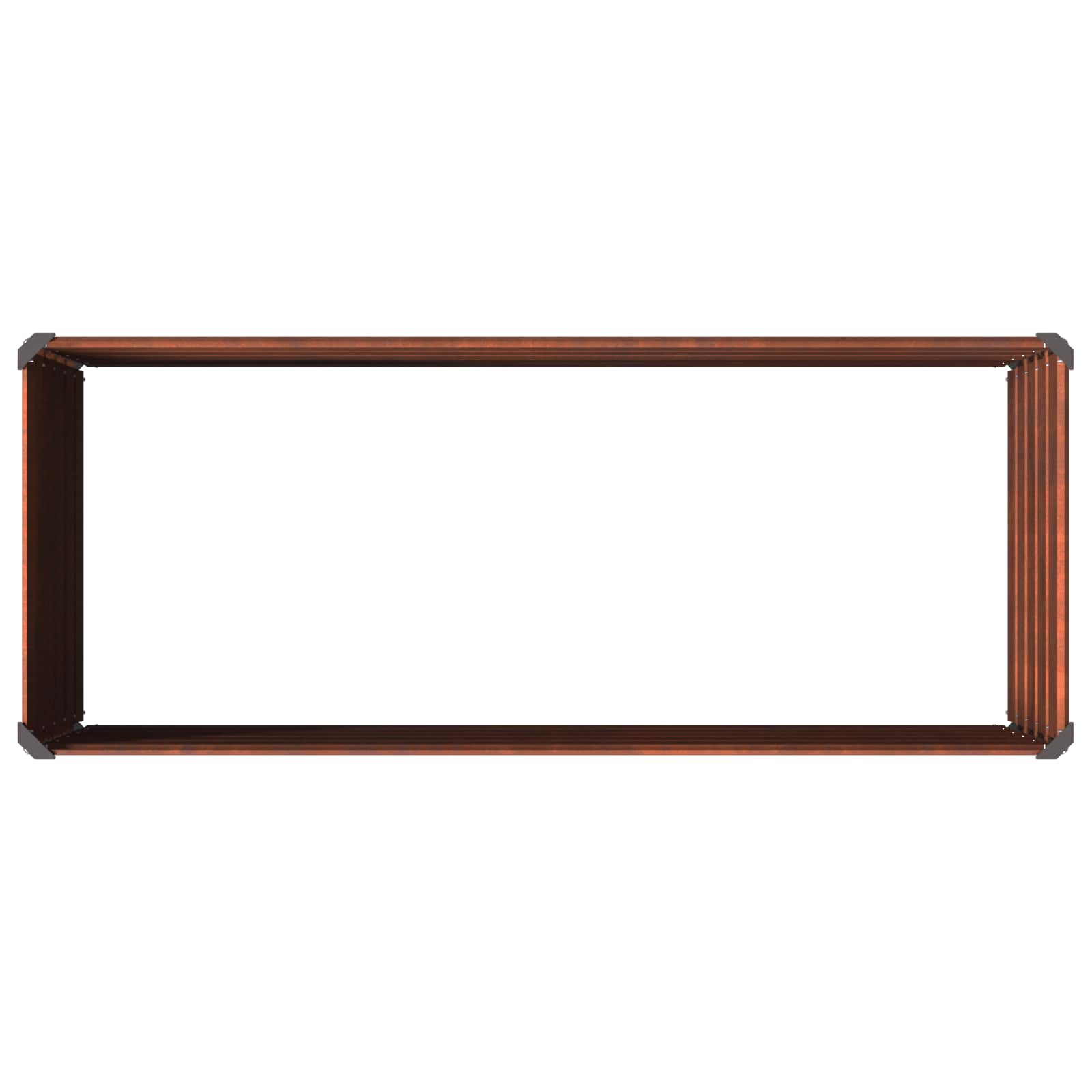 Verhoogd Tuinbed Roestig 100 x 40 x 55 cm corton image 6