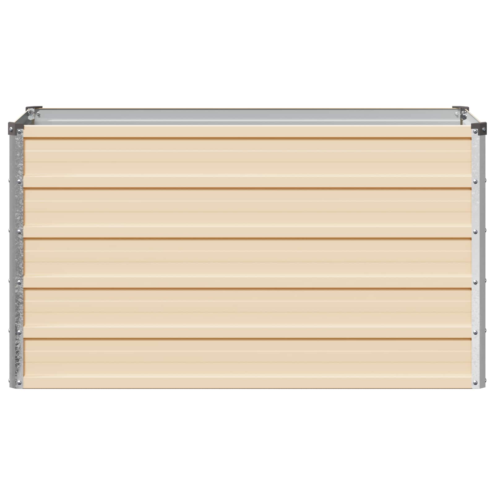 Verhoogd Tuinbed Ivoor 100 x 40 x 55 cm koudgewalst staal image 3