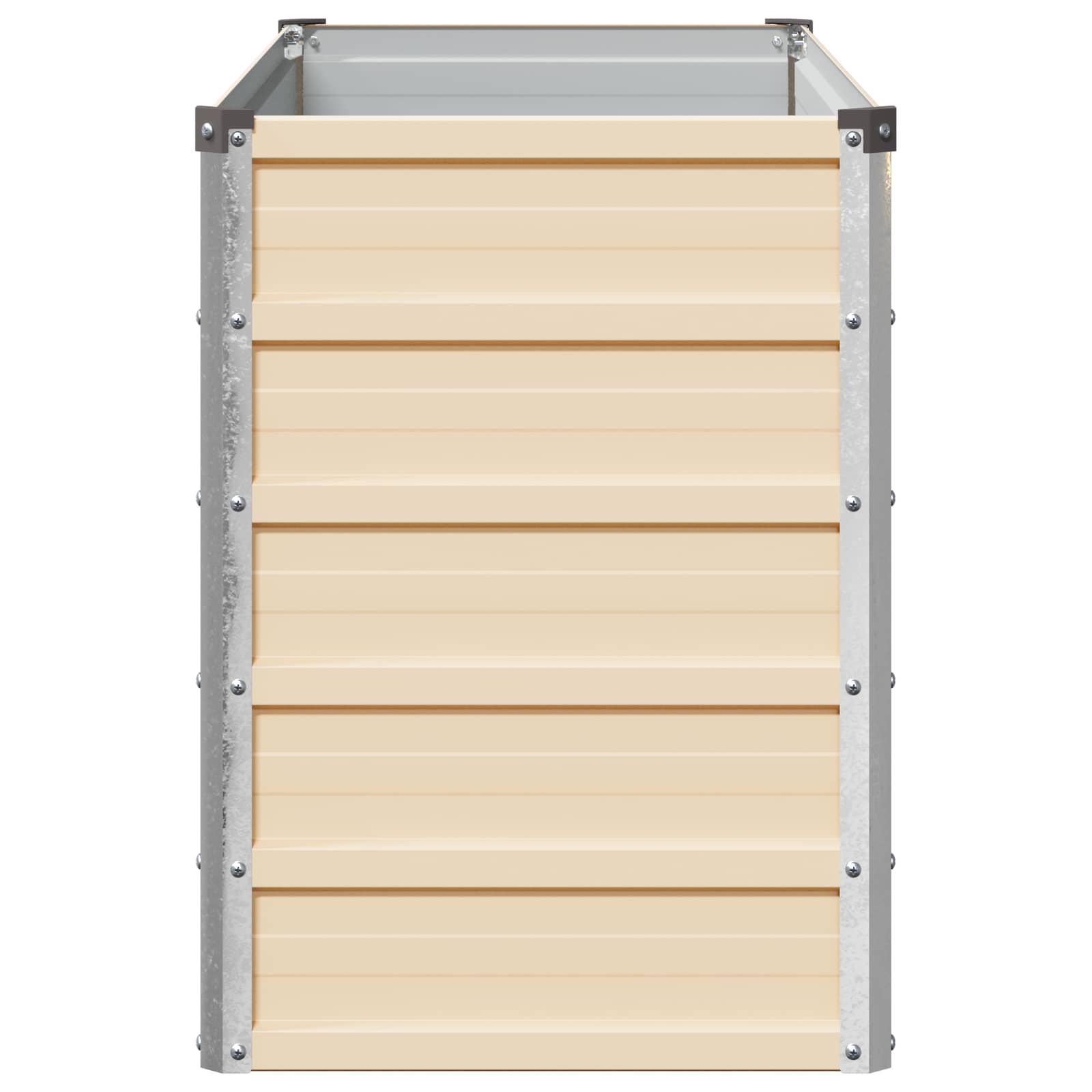 Verhoogd Tuinbed Ivoor 100 x 40 x 55 cm koudgewalst staal image 4