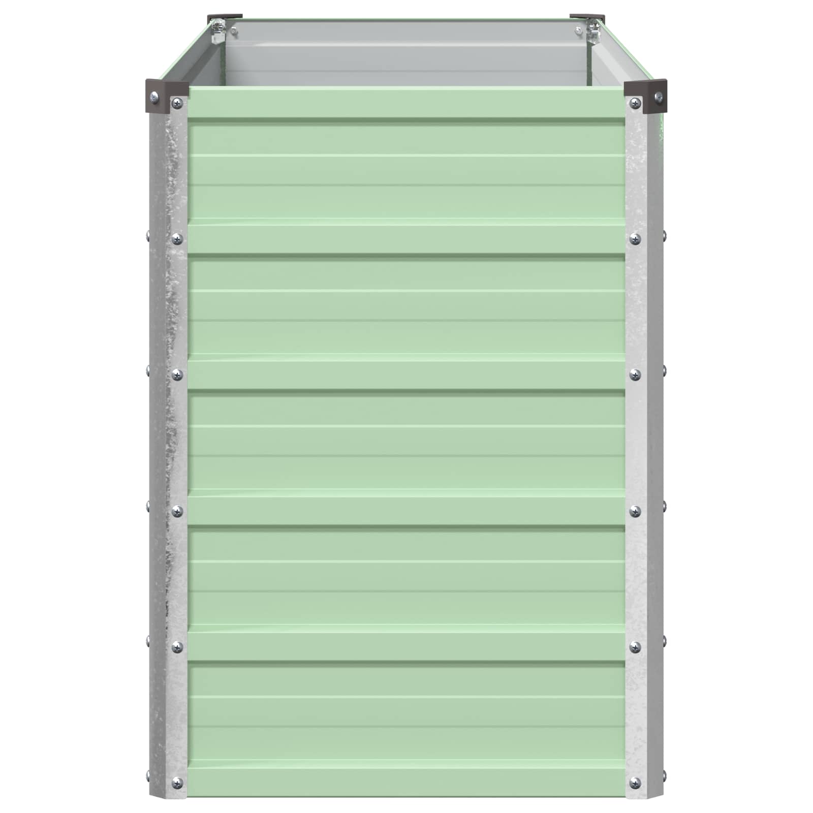 Verhoogd Tuinbed Pastelgroen 100 x 40 x 55 cm koudgewalst staal image 4