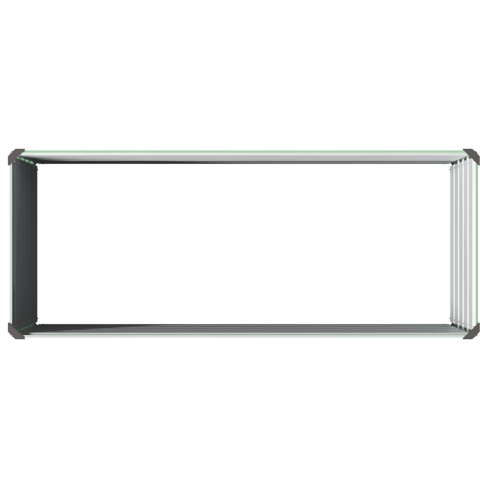 Verhoogd Tuinbed Pastelgroen 100 x 40 x 55 cm koudgewalst staal image 5