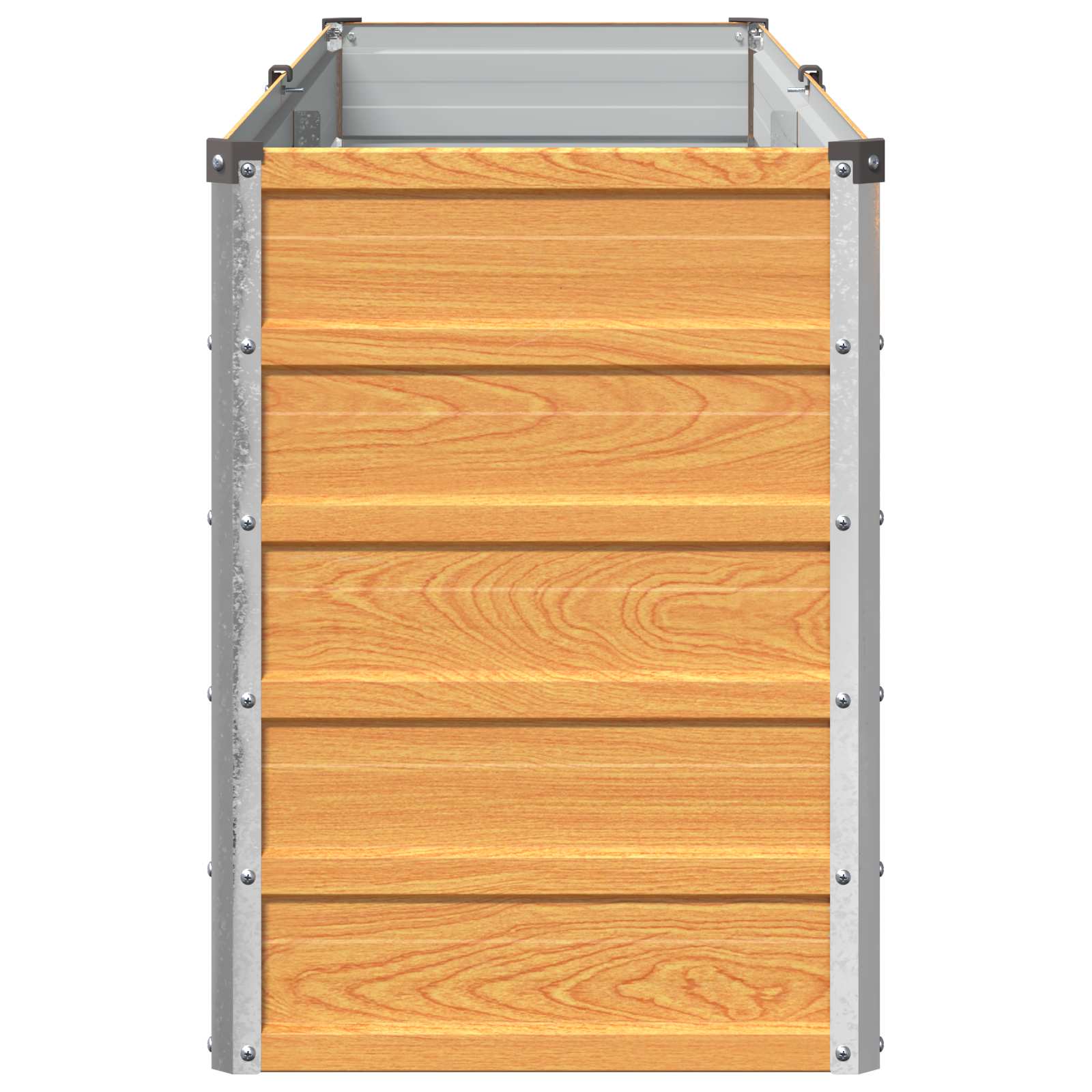 Verhoogd Tuinbed Naturel 160 x 40 x 55 cm koudgewalst staal image 4