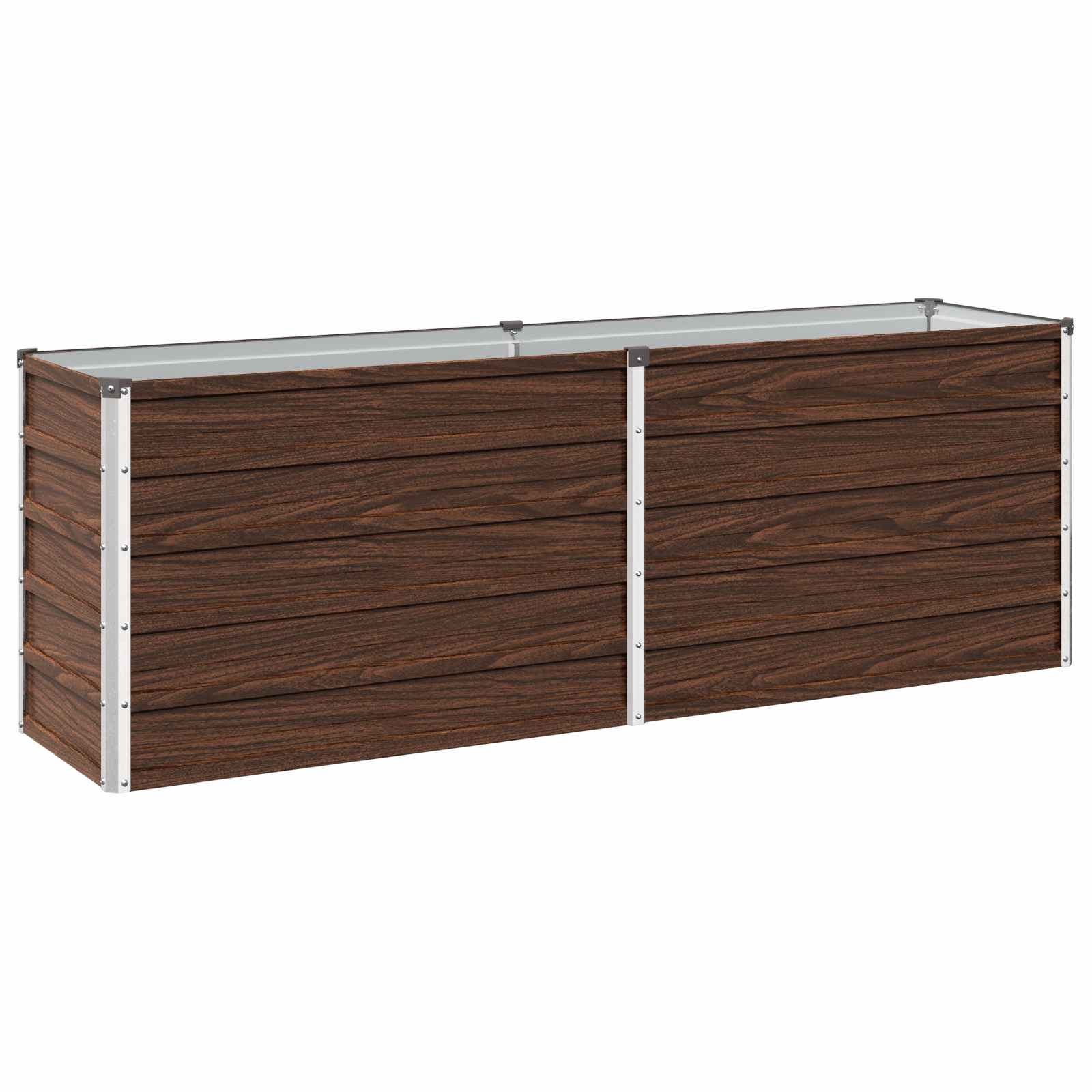 Verhoogd Tuinbed Zwart 160 x 40 x 55 cm koudgewalst staal image 2