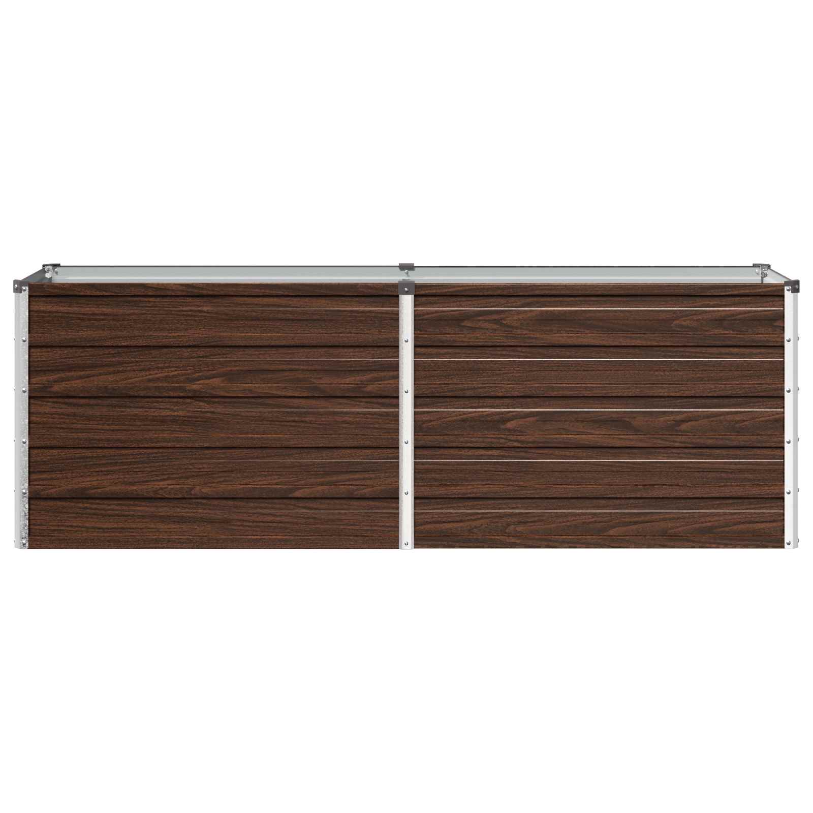 Verhoogd Tuinbed Zwart 160 x 40 x 55 cm koudgewalst staal image 3