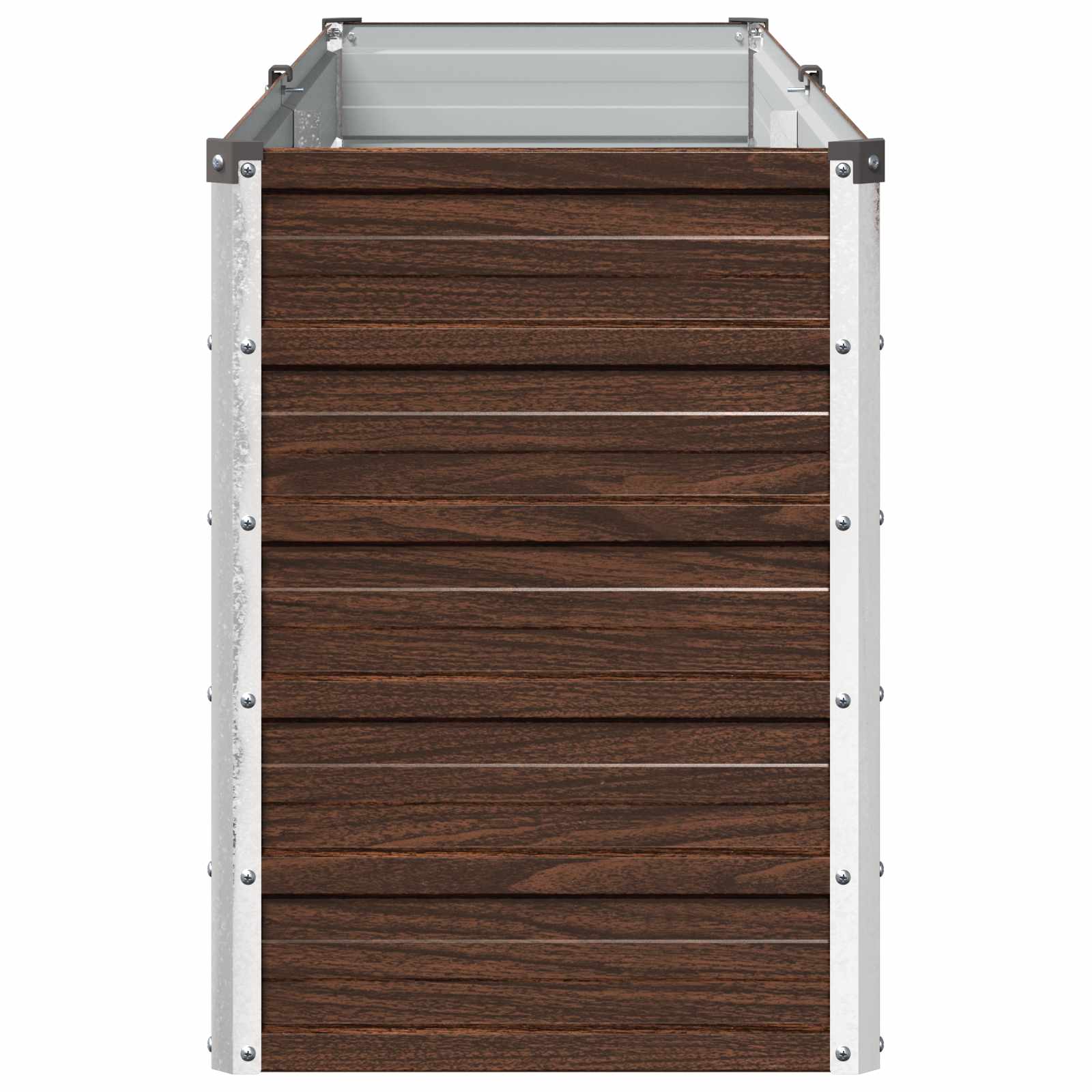 Verhoogd Tuinbed Zwart 160 x 40 x 55 cm koudgewalst staal image 4