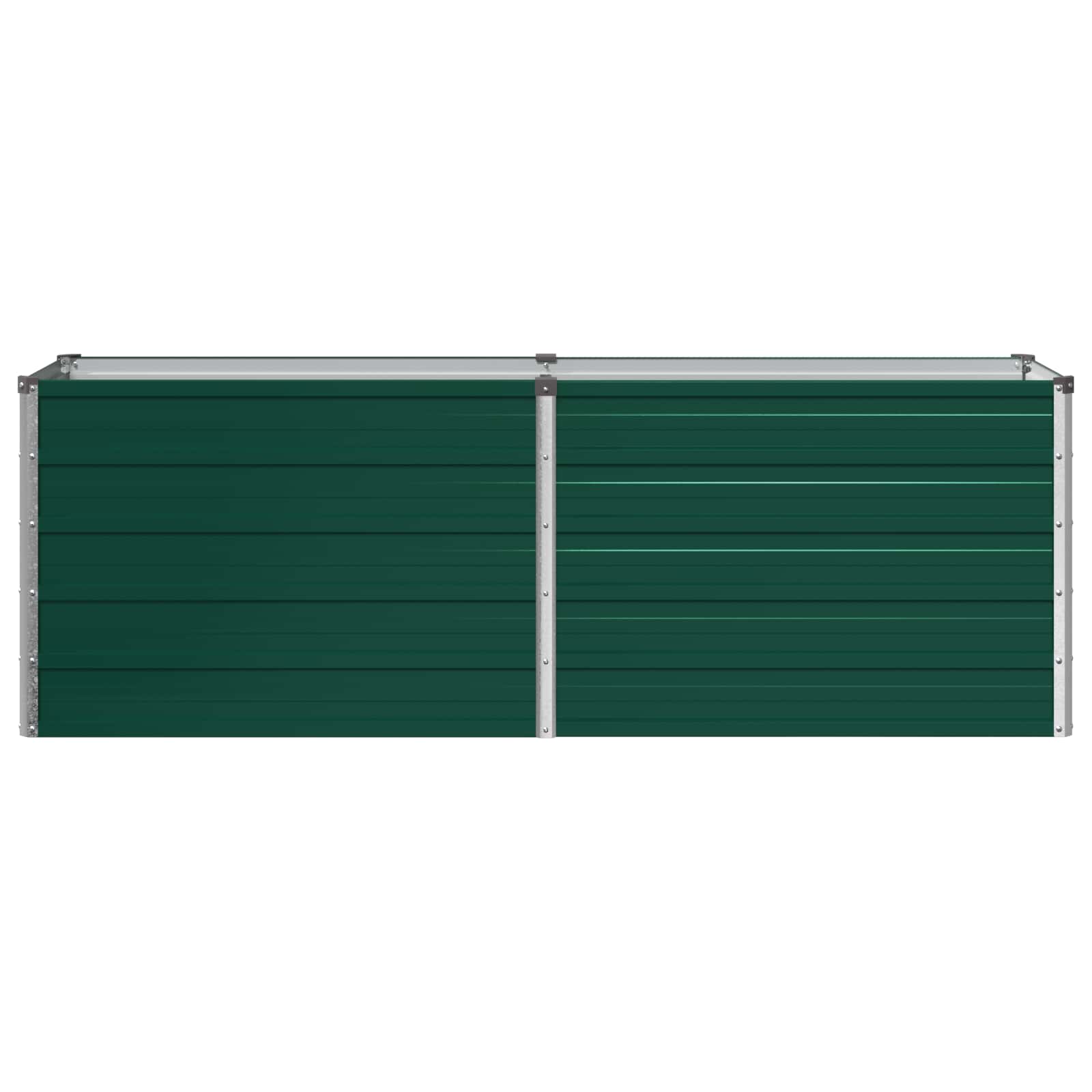 Verhoogd Tuinbed Groen 160 x 40 x 55 cm koudgewalst stalen image 3