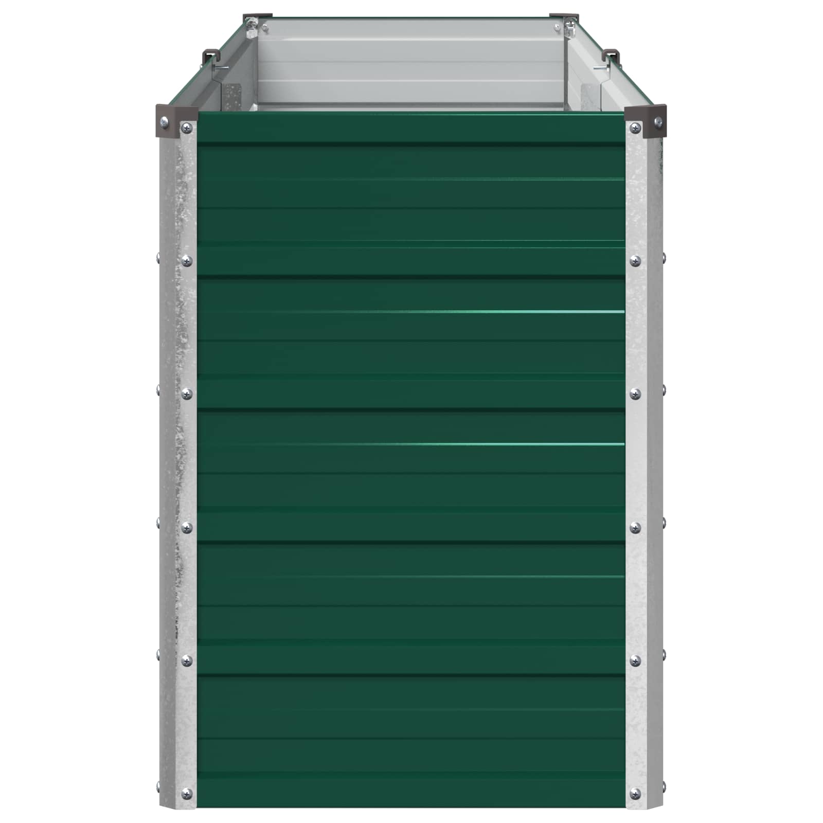 Verhoogd Tuinbed Groen 160 x 40 x 55 cm koudgewalst stalen image 4